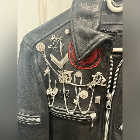 Diesel Black Gold leather jacket - Picture 4 of 6